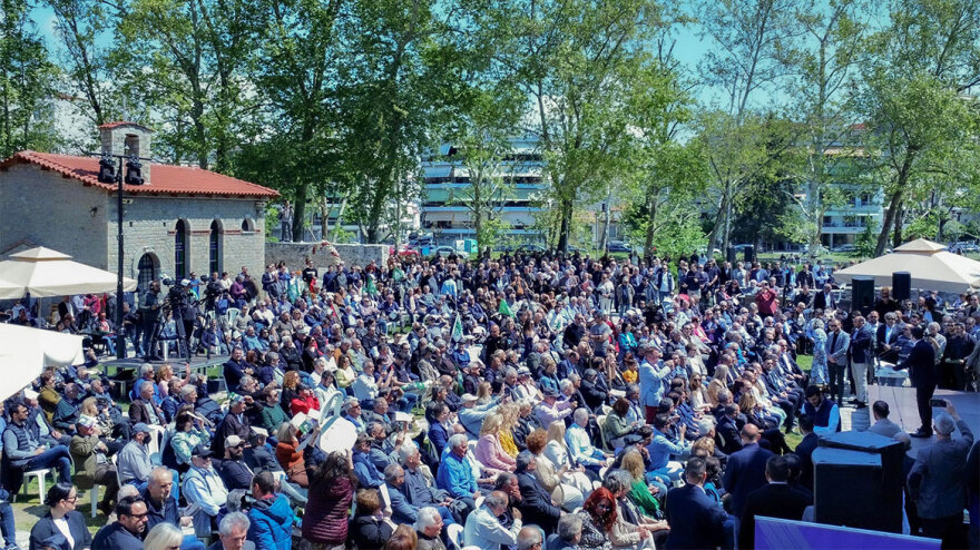 Εκλογές 2023 - Ανδρουλάκης: Ψηφίστε ΠΑΣΟΚ για να γίνουν παρελθόν τα συστήματα εξουσίας Τσίπρα-Μητσοτάκη