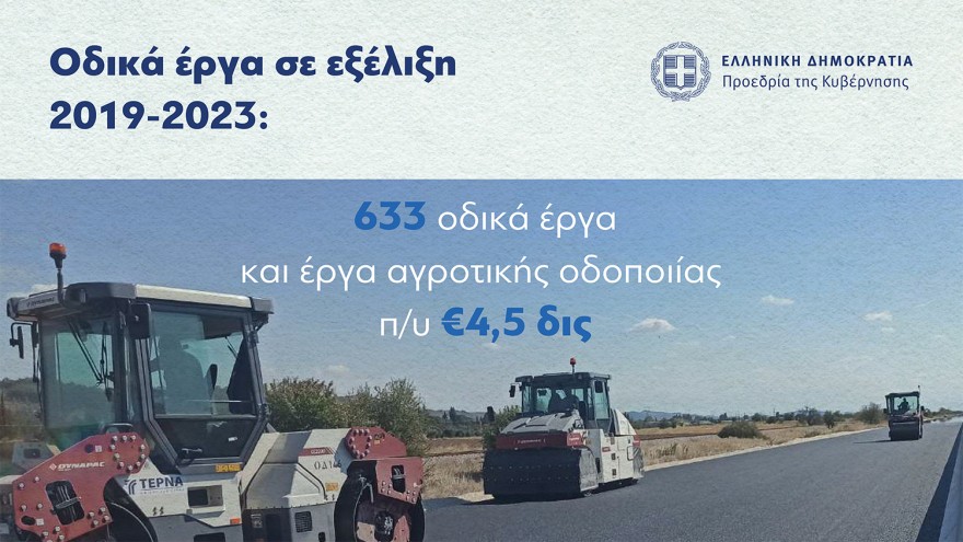 Σκέρτσος: Εργοτάξιο η Ελλάδα μετά από χρόνια στασιμότητας  - Καταλυτική η σύγκριση με την περίοδο ΣΥΡΙΖΑ