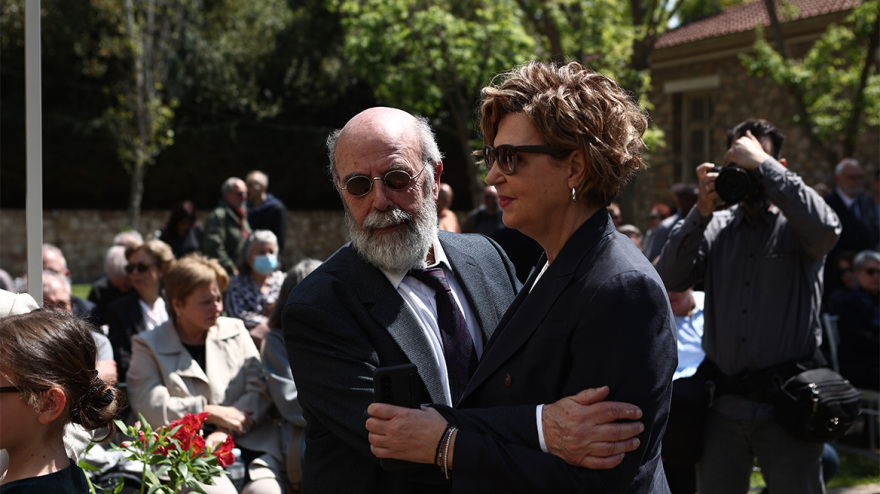 Μυρσίνη Ζορμπά: Έγινε η πολιτική κηδεία της στο Πάρκο Ελευθερίας