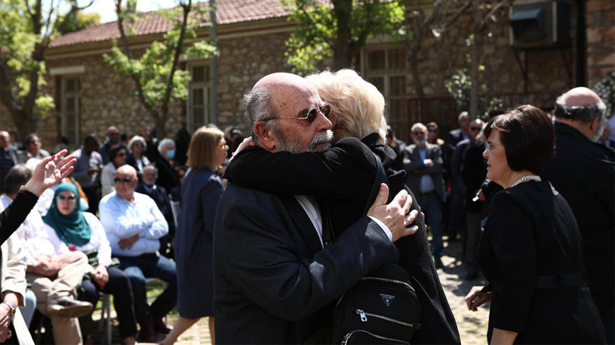 Μυρσίνη Ζορμπά: Έγινε η πολιτική κηδεία της στο Πάρκο Ελευθερίας