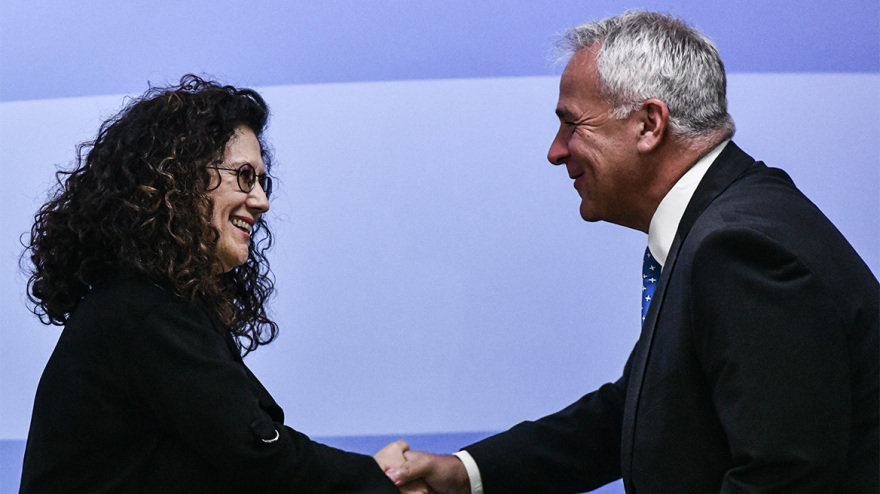 Υπουργείο Εσωτερικών: Ανέλαβε η Καλλιόπη Σπανού, παρέλαβε από τον Βορίδη