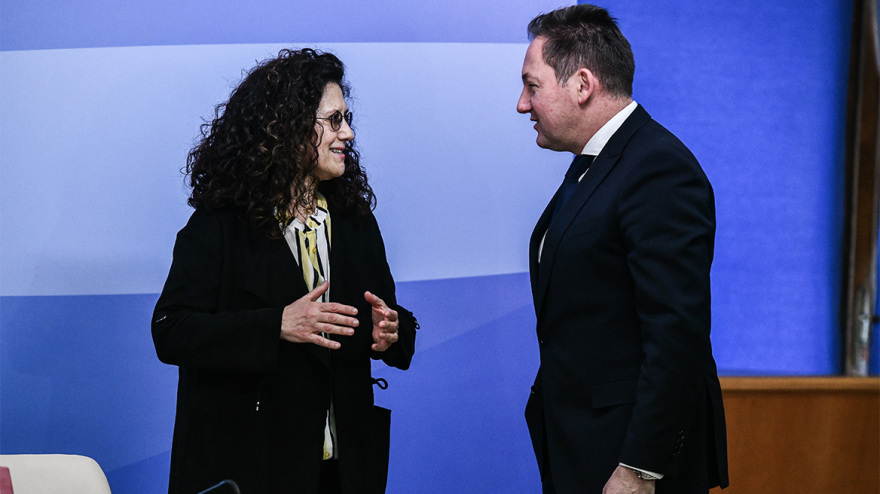 Υπουργείο Εσωτερικών: Ανέλαβε η Καλλιόπη Σπανού, παρέλαβε από τον Βορίδη