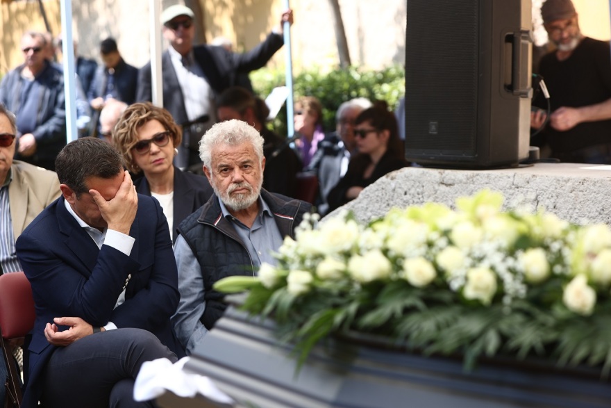 Μυρσίνη Ζορμπά: Έγινε η πολιτική κηδεία της στο Πάρκο Ελευθερίας