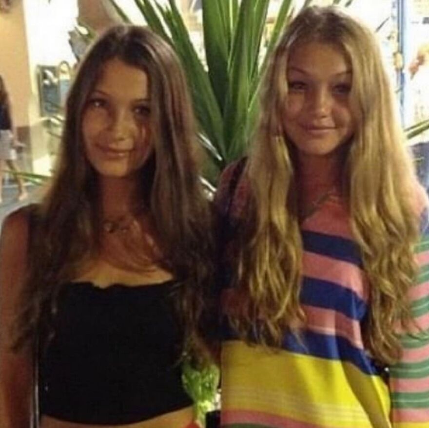 Μπέλα και Τζίτζι Χαντίντ: Έτσι έμοιαζαν όταν ήταν μικρές - Δείτε φωτογραφίες