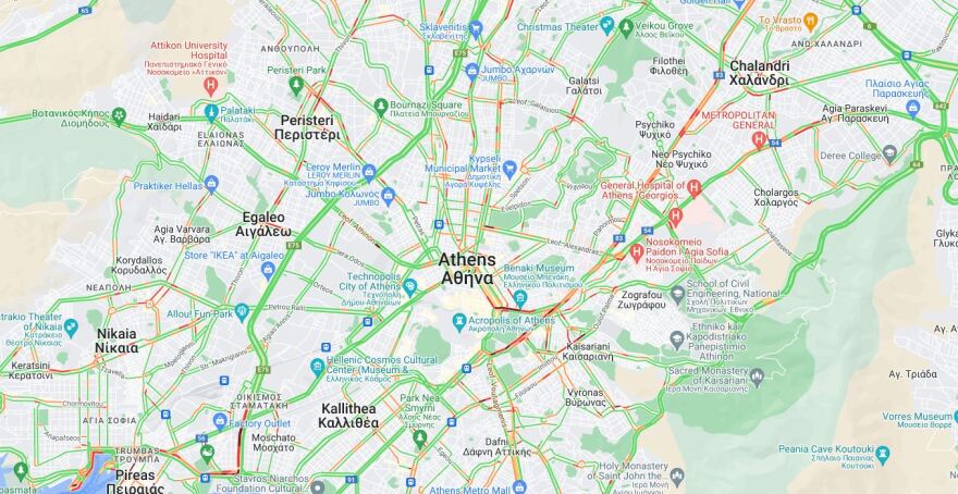 Κίνηση τώρα: Μποτιλιάρισμα χιλιομέτρων στην Κηφισίας - Δεν λειτουργούσαν επί ώρα τα φανάρια 