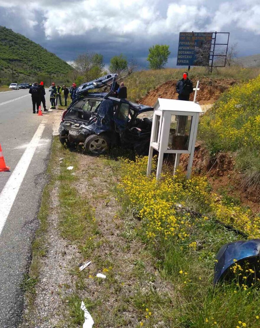Κοζάνη: Δύο νεκροί σε τροχαίο - Τούμπαρε ΙΧ