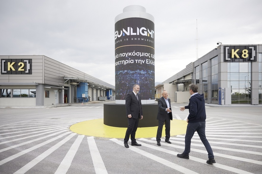 Εκλογές 2023 - Μητσοτάκης: Επισκέφθηκε το εργοστάσιο της Sunlight
