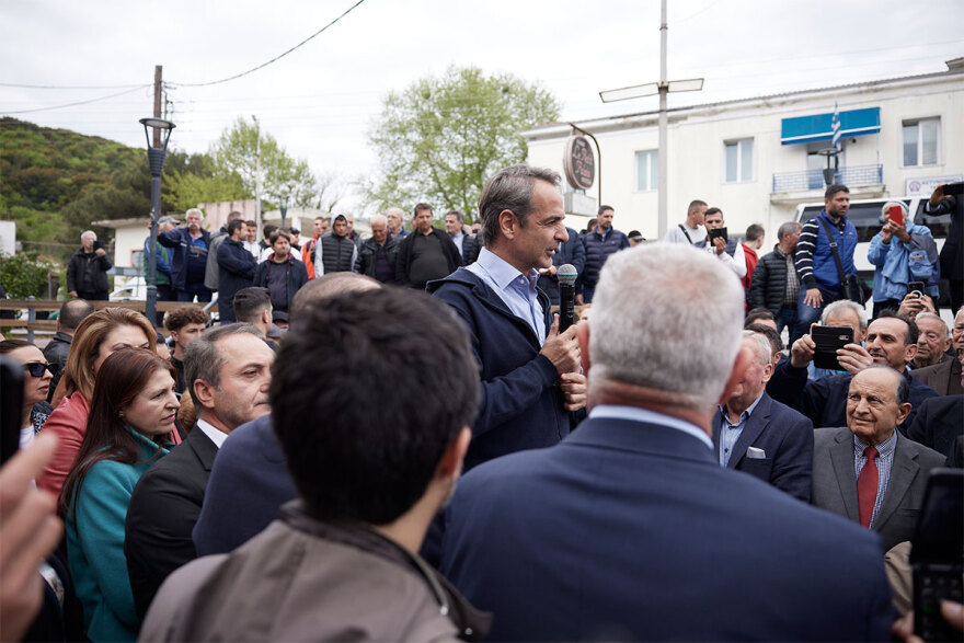 Εκλογές 2023 - Μητσοτάκης από Καβάλα: Το δίλημμα είναι αν θα έχουμε σταθερή κυβέρνηση ή κυβερνητικό αλαλούμ