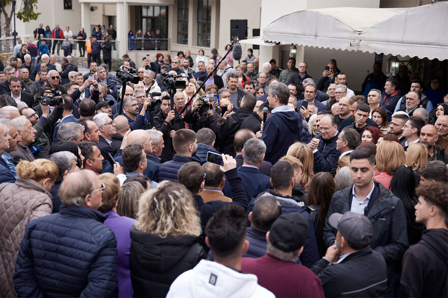 Εκλογές 2023 - Μητσοτάκης από Καβάλα: Το δίλημμα είναι αν θα έχουμε σταθερή κυβέρνηση ή κυβερνητικό αλαλούμ