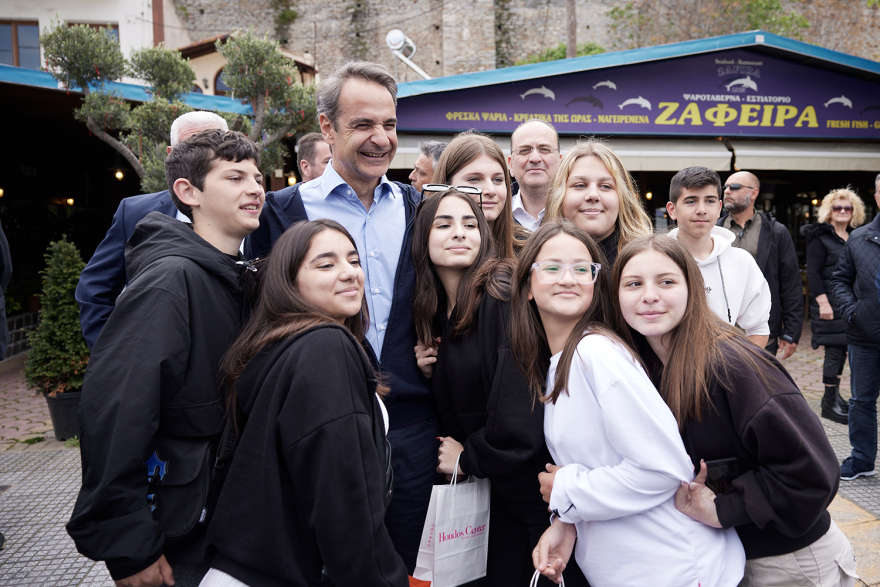 Εκλογές 2023 - Μητσοτάκης από Καβάλα: Το δίλημμα είναι αν θα έχουμε σταθερή κυβέρνηση ή κυβερνητικό αλαλούμ