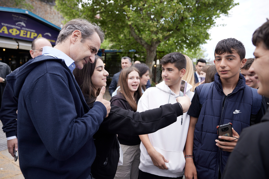 Εκλογές 2023 - Μητσοτάκης από Καβάλα: Το δίλημμα είναι αν θα έχουμε σταθερή κυβέρνηση ή κυβερνητικό αλαλούμ