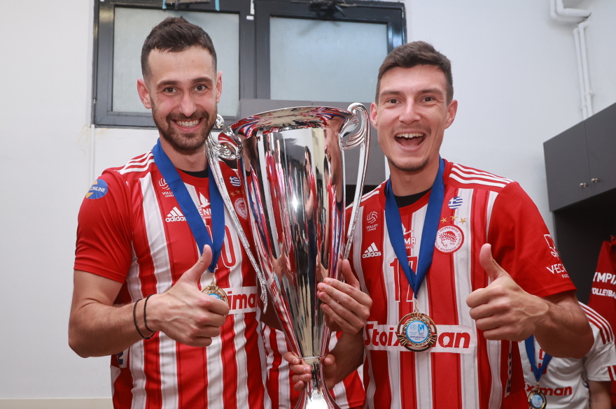 Volley League, ΠΑΟΚ - Ολυμπιακός 0-3: Πρωταθλητές για 31η φορά οι Πειραιώτες