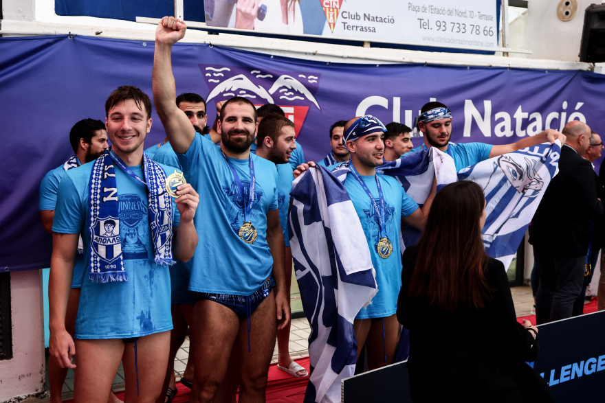 Challenger Cup πόλο, Τεράσα - Απόλλων Σμύρνης 14-18: Κυπελλούχος Ευρώπης! 