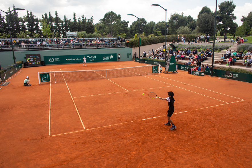 IMG Future Stars 2023: Ο Ραφαήλ Παγώνης πέρασε στους μεγάλους τελικούς του τένις