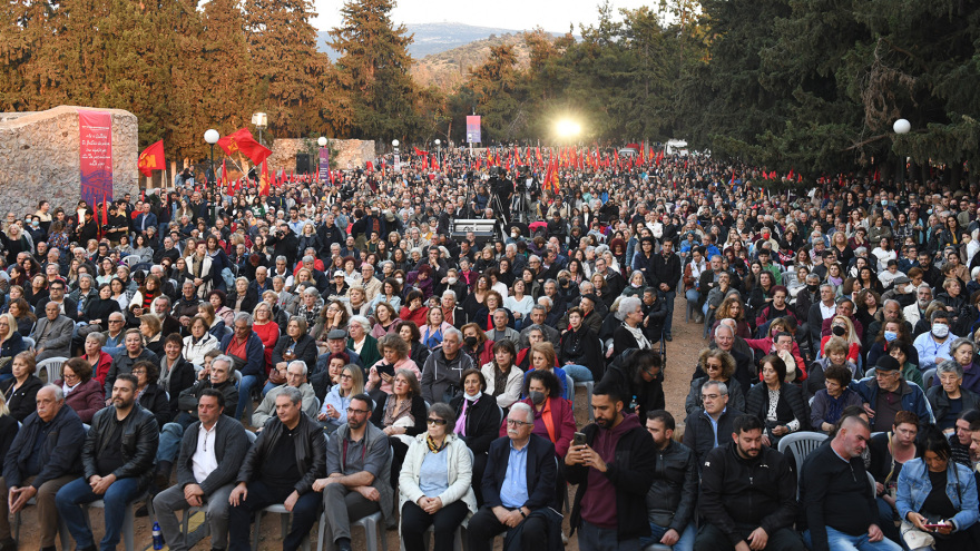 Ομιλία Κουτσούμπα στο Σκοπευτήριο της Καισαριανής: Να απευθυνθούμε σε κάθε άνθρωπο του λαού