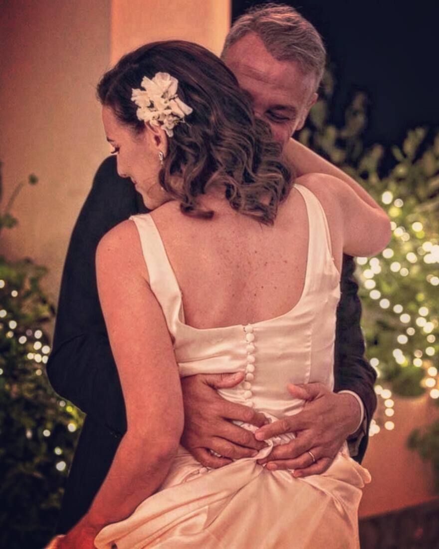 Όλγα Κεφαλογιάννη-Μίνως Μάτσας: Η αδημοσίευτη φωτογραφία από τον γάμο τους