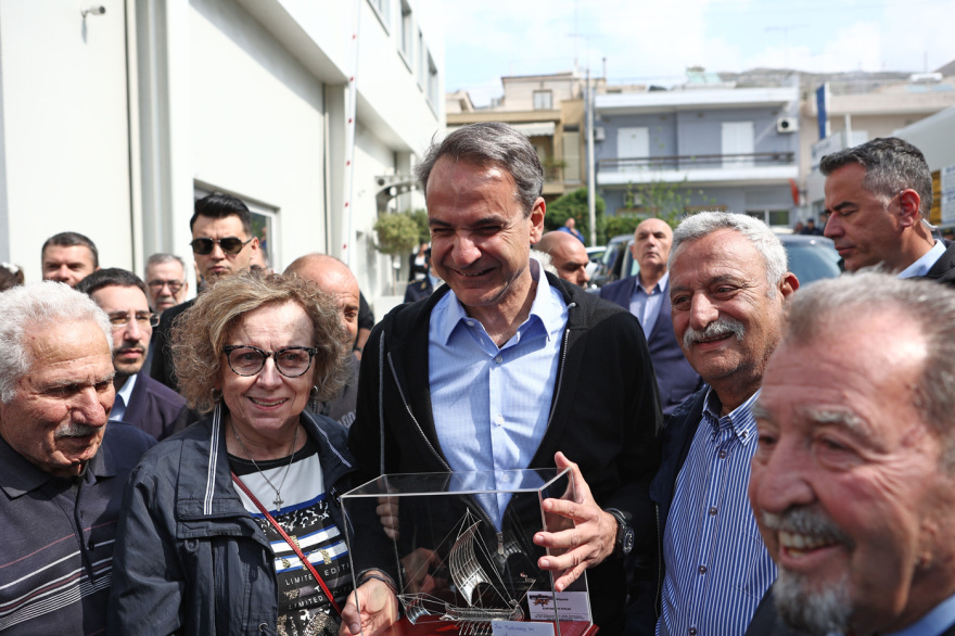 Εκλογές 2023 - Κυριάκος Μητσοτάκης: Επίσκεψη στα ναυπηγεία Περάματος - Δείτε φωτογραφίες