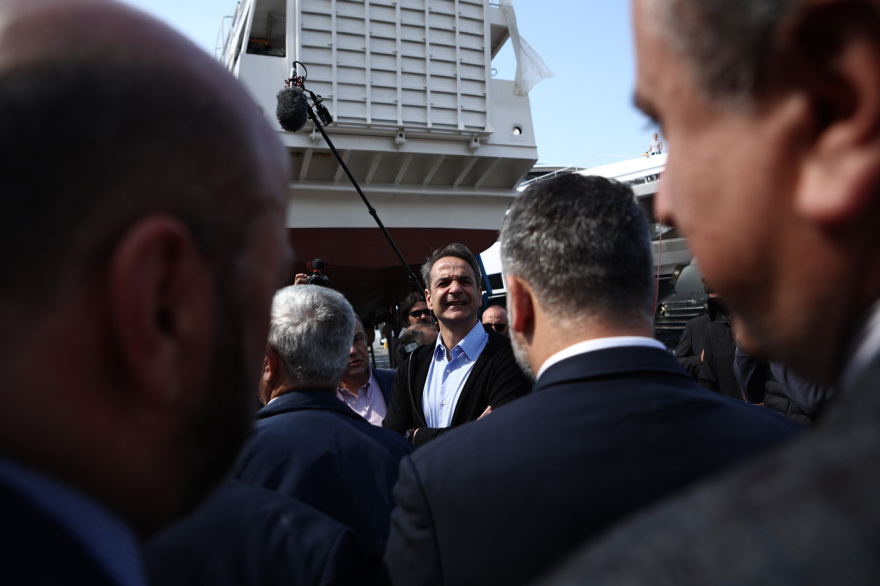 Εκλογές 2023 - Κυριάκος Μητσοτάκης: Επίσκεψη στα ναυπηγεία Περάματος - Δείτε φωτογραφίες