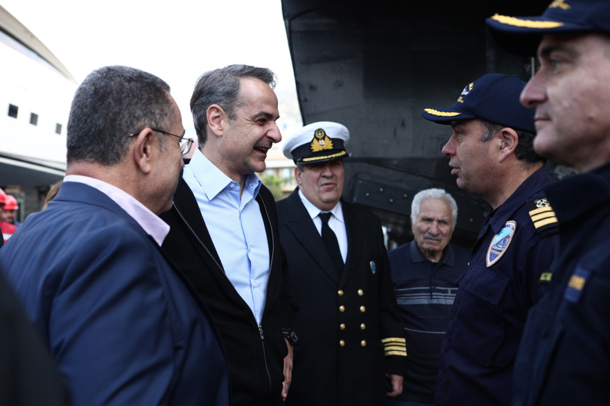 Εκλογές 2023 - Κυριάκος Μητσοτάκης: Επίσκεψη στα ναυπηγεία Περάματος - Δείτε φωτογραφίες