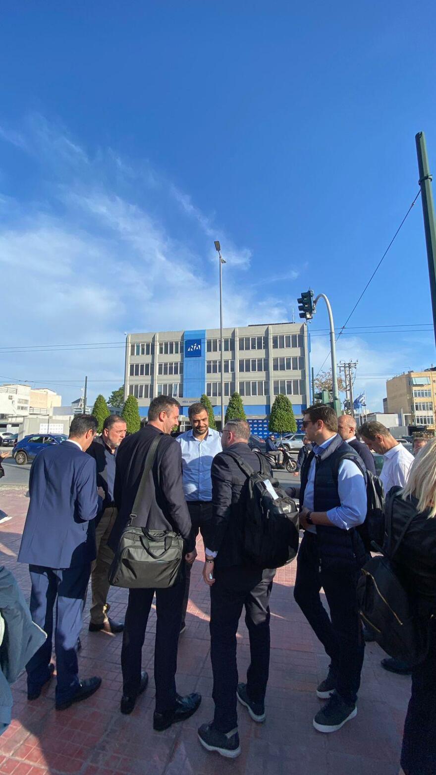 Λήξη συναγερμού μετά το τηλεφώνημα για βόμβα στα κεντρικά γραφεία της Νέας Δημοκρατίας