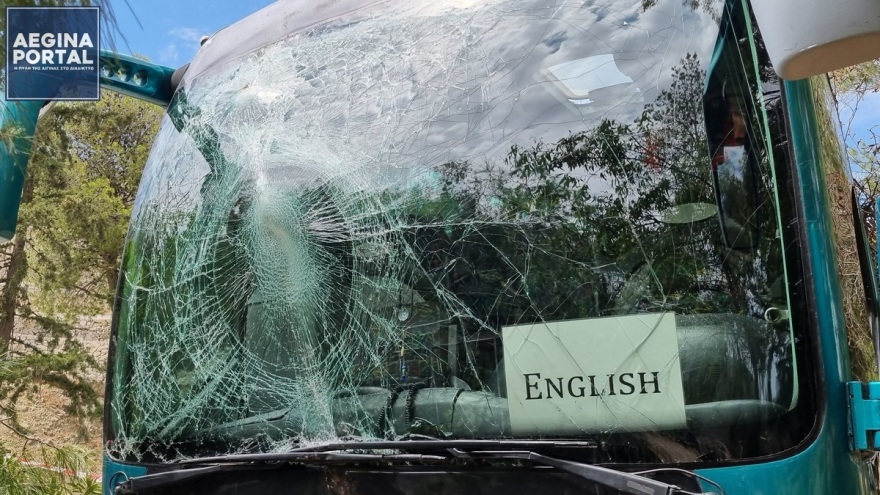 Αίγινα: Πώς έγινε το ατύχημα με πούλμαν με τραυματίες τρεις μαθήτριες
