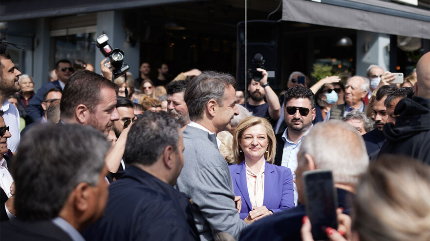 Εκλογές 2023 - Μητσοτάκης από Ηλεία: Εμείς μιλάμε για το μέλλον και αφήνουμε τους άλλους να τσακώνονται για την Ελλάδα του 1981