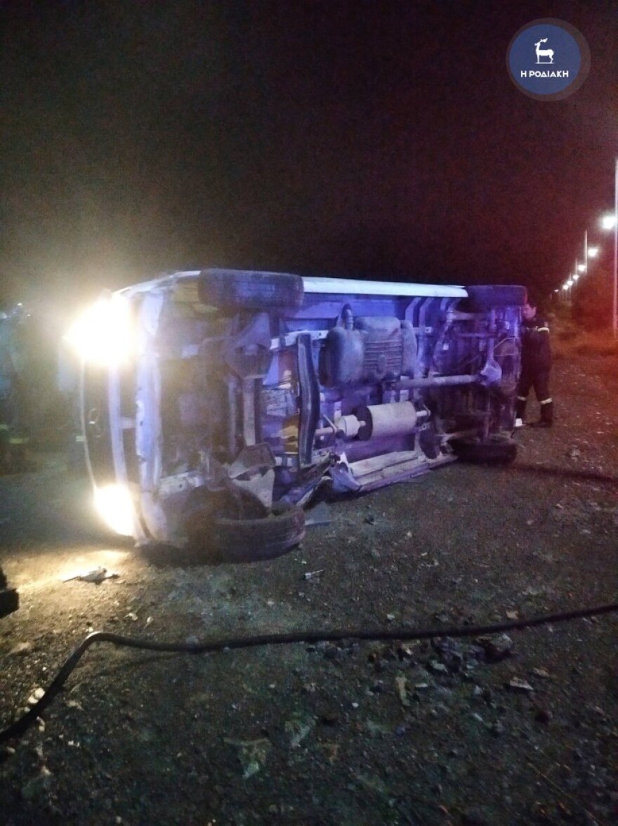 Ρόδος: Νεκρός 58χρονος σε τροχαίο - Πέρασε στο αντίθετο ρεύμα κυκλοφορίας