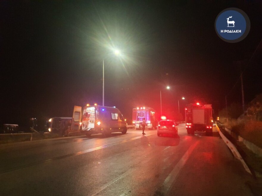 Ρόδος: Νεκρός 58χρονος σε τροχαίο - Πέρασε στο αντίθετο ρεύμα κυκλοφορίας