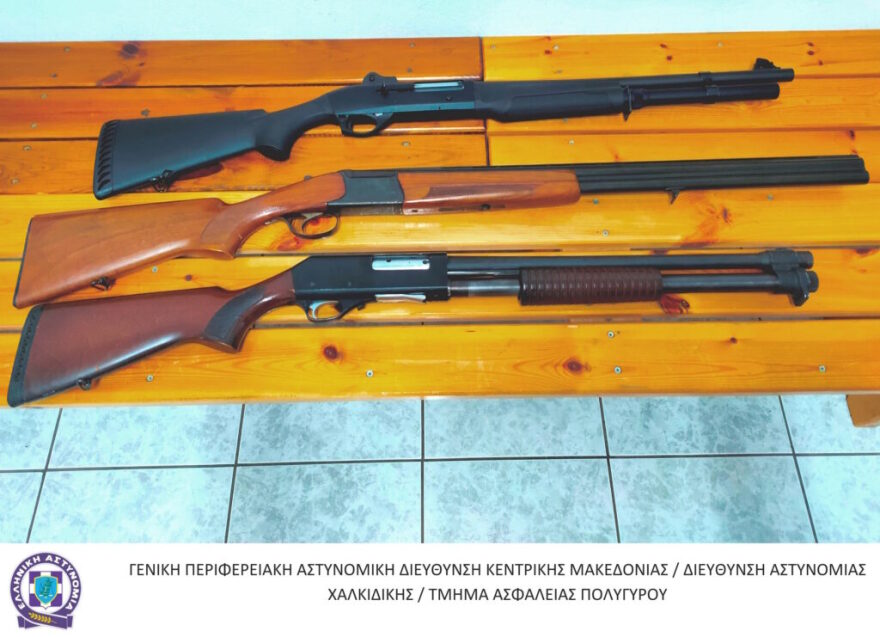 Χαλκιδική: Χασισοφυτεία με εννέα κιλά κάνναβης και όπλα