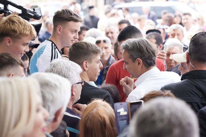 Εκλογές 2023 - Μητσοτάκης: Η χώρα χρειάζεται σταθερή κυβέρνηση, δέσμευση η αύξηση μισθών και συντάξεων