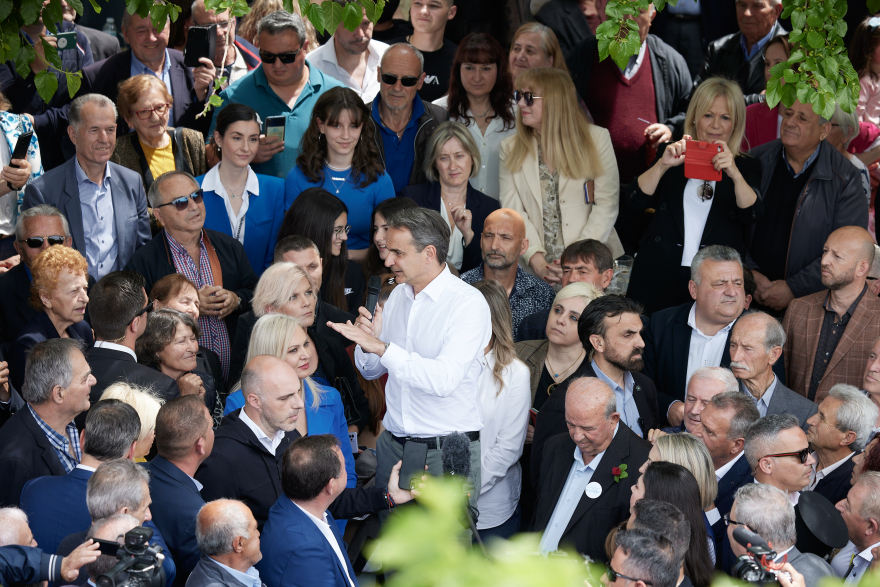 Εκλογές 2023 - Μητσοτάκης: Η χώρα χρειάζεται σταθερή κυβέρνηση, δέσμευση η αύξηση μισθών και συντάξεων