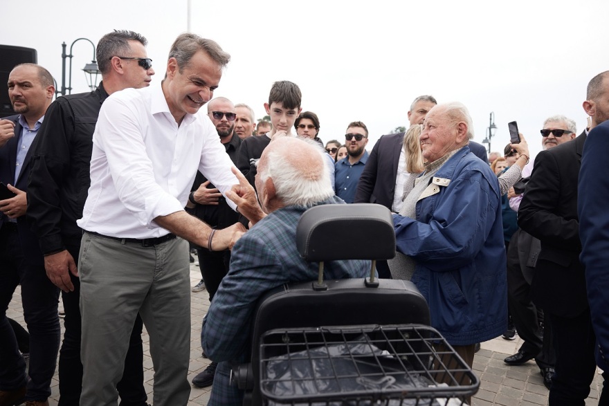 Εκλογές 2023 - Μητσοτάκης από την Πάργα: Δέσμευση για καλύτερους μισθούς την επόμενη τετραετία