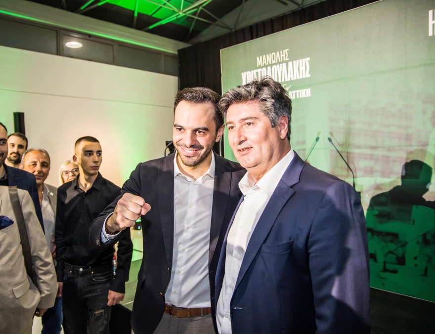 Εκλογές 2023: Πάνω από 2.000 πολίτες στην ομιλία του Χριστοδουλάκη στην Παιανία - «Πάμε μαζί για μια ιστορική νίκη»