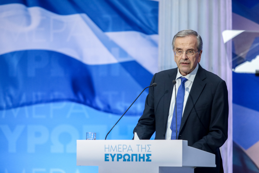 Ζάππειο: Μήνυμα νίκης από Σαμαρά, Καραμανλή και Μητσοτάκη στην εκδήλωση της ΝΔ