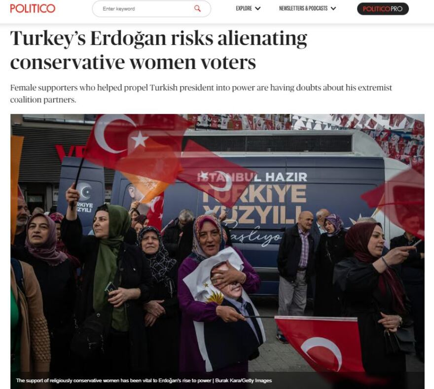 Εκλογές στην Τουρκία: Μια σαπουνόπερα απειλεί τον Ερντογάν - Χάνει την υποστήριξη των γυναικών