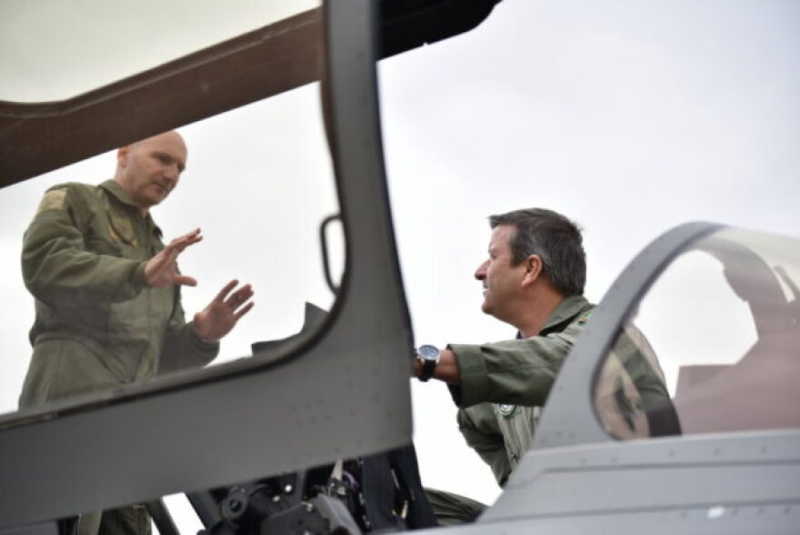 Τανάγρα: Στην 114 Πτέρυγα Μάχης οι Αρχηγοί ΓΕΑ Ελλάδας-Πορτογαλίας - Δείτε φωτογραφίες