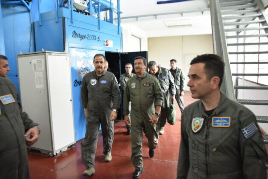 Τανάγρα: Στην 114 Πτέρυγα Μάχης οι Αρχηγοί ΓΕΑ Ελλάδας-Πορτογαλίας - Δείτε φωτογραφίες