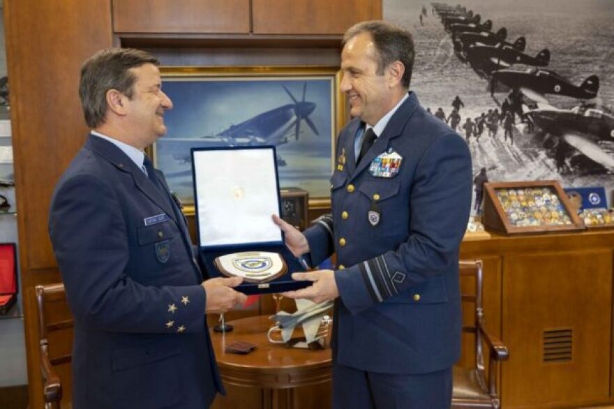 Τανάγρα: Στην 114 Πτέρυγα Μάχης οι Αρχηγοί ΓΕΑ Ελλάδας-Πορτογαλίας - Δείτε φωτογραφίες