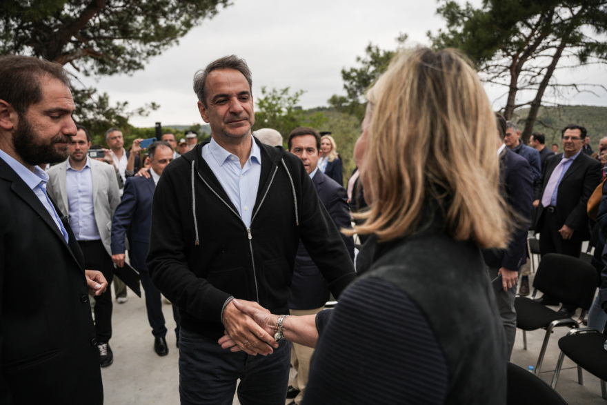 Εκλογές 2023 - Κυριάκος Μητσοτάκης από Λέσβο: Αποδείξαμε ότι η θάλασσα έχει σύνορα και πρέπει να φυλάσσονται