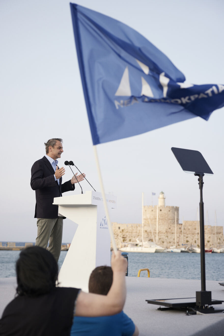 Εκλογές 2023 - Μητσοτάκης: Αταίριαστος εταίρος του ΣΥΡΙΖΑ το ΠΑΣΟΚ του Ανδρουλάκη - «Τυφλό» μέτωπο κατά της ΝΔ