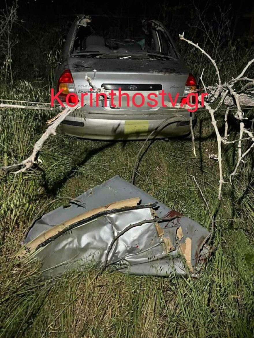 Κόρινθος: IX συγκρούστηκε με άλογο - Νεκρό το ζώο, τραυματίστηκε ο οδηγός