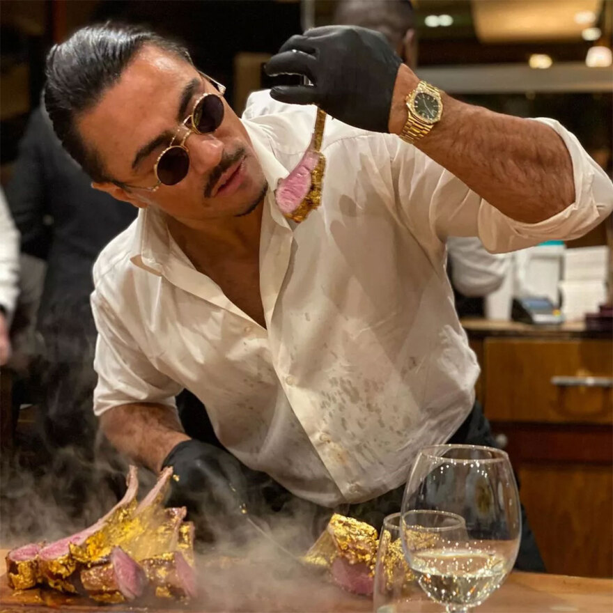 Eίναι πιο νόστιμη η χρυσή μπριζόλα του Salt Bae; H αλήθεια για τον βρώσιμο χρυσό