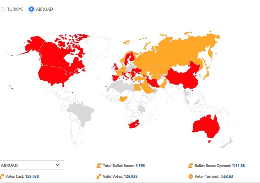 Εκλογές στην Τουρκία: Πώς ψήφισαν οι Τούρκοι του εξωτερικού - Κιλιτσντάρογλου στήριξαν στην Ελλάδα