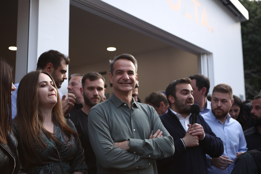 Εκλογές 2023 - Μητσοτάκης: Την άλλη Κυριακή θα γιορτάσουμε νίκη της ΝΔ και νίκη του Ολυμπιακού στο Final Four