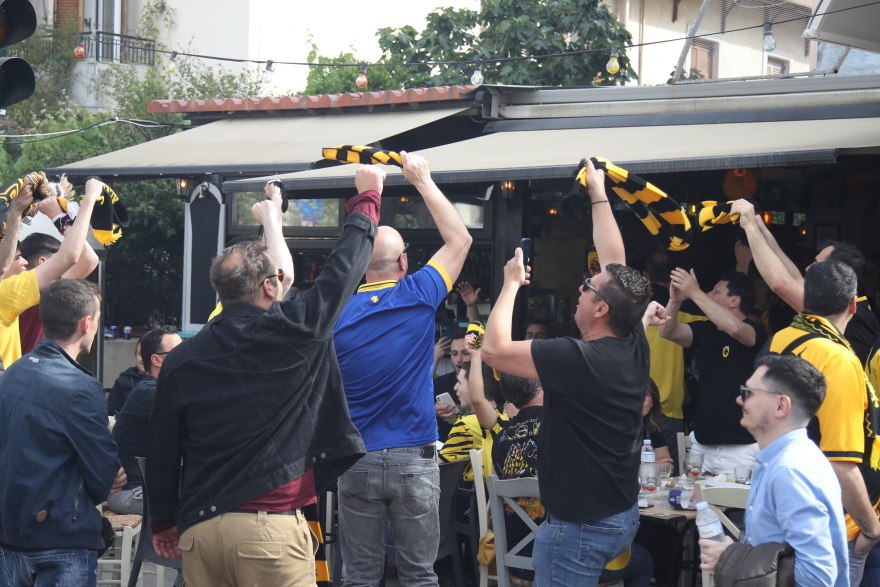  ΑΕΚ: Χιλιάδες οπαδοί έξω από την OPAP Arena για το παιχνίδι-τίτλου με τον Βόλο - Γιορτή μέσα στο γήπεδο 