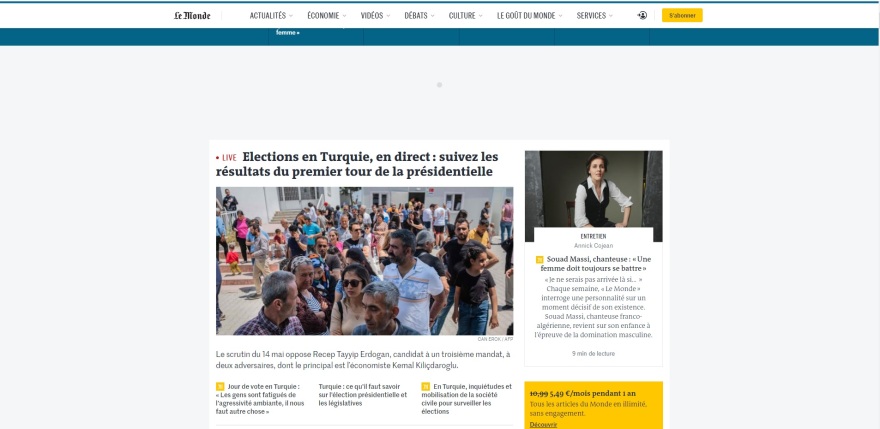 Εκλογές στην Τουρκία: Στραμμένα τα βλέμματα του ξένου Τύπου στην μονομαχία Ερντογάν - Κιλιτσντάρογλου