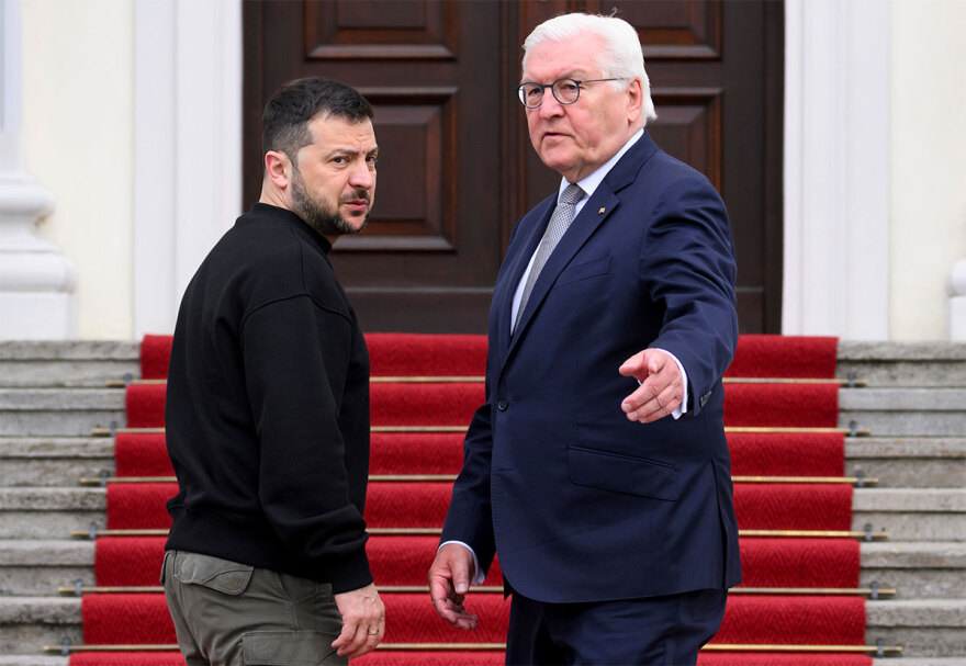 «Μαζί θα φέρουμε την ειρήνη πίσω στην Ευρώπη» - Ο Ζελένσκι έφτασε στη γερμανική πρωτεύουσα