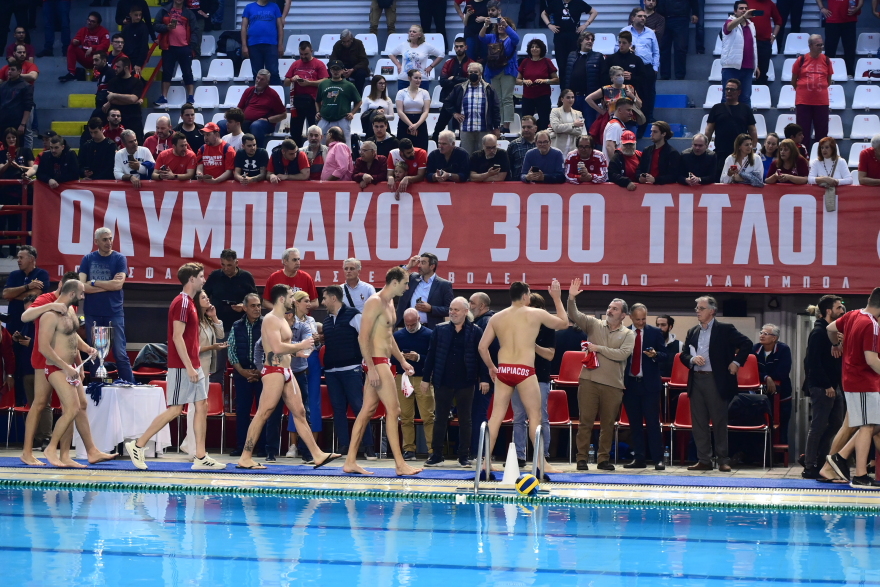 Πόλο Α1 ανδρών, Ολυμπιακός - Βουλιαγμένη 11-7: Πρωταθλητής για 37η φορά! 