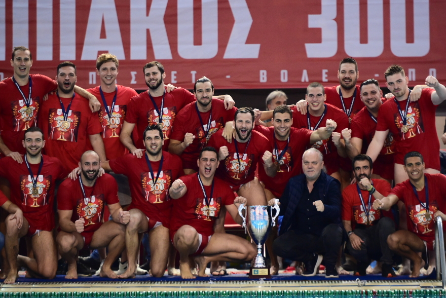 Πόλο Α1 ανδρών, Ολυμπιακός - Βουλιαγμένη 11-7: Πρωταθλητής για 37η φορά! 