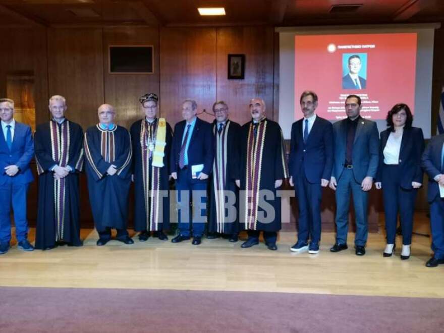 Επίτιμος διδάκτορας του Πανεπιστημίου της Πάτρας ο Άλμπερτ Μπουρλά